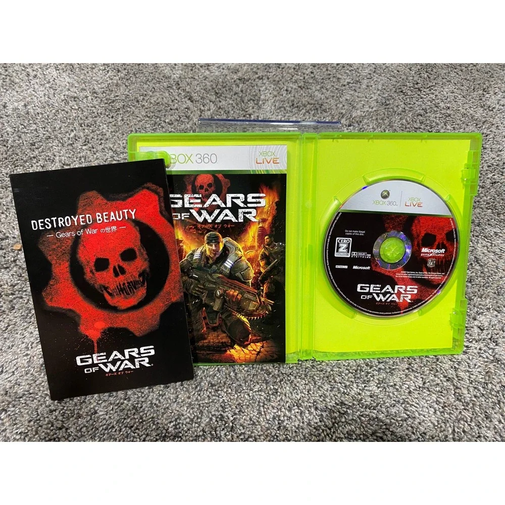 Gears of War Microsoft NTSC-J Excellent Japanese Import